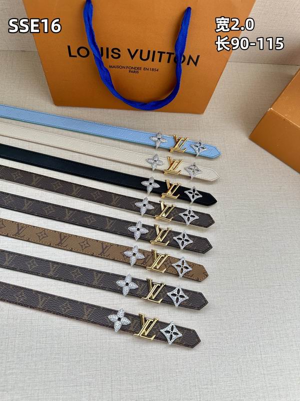 LV belt 20mmX90-115cm 8L37
